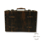 Vintage Suitcase D020 Pack of 1 | Decorative Add-ons | Brown